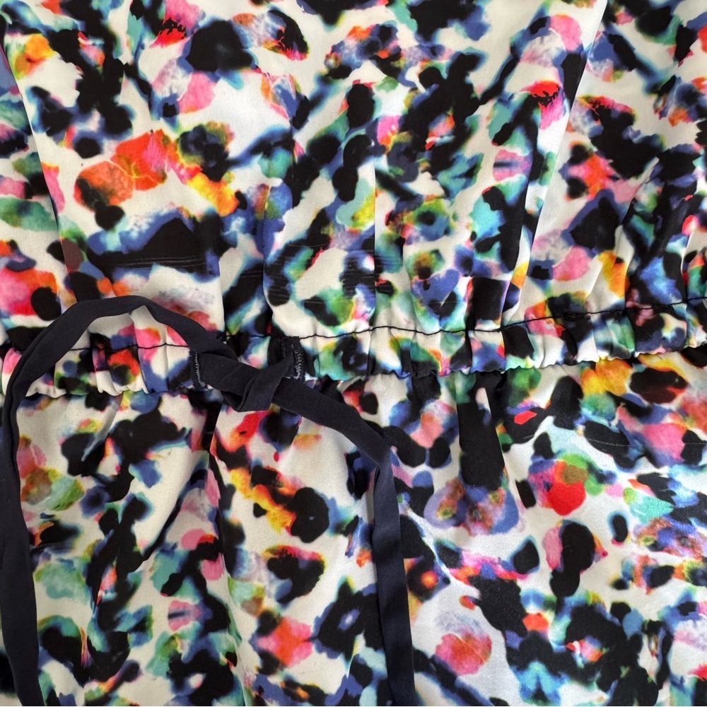 Athleta Easy Breezy Sunbeam Sleeveless Multicolor Women's Dress Size XS - Picture 8 of 8